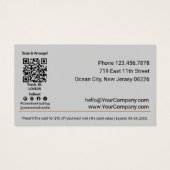 Gutscheinkarte für den Grau-Valentinstag (Rückseite)