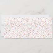 Gutscheinkarte für mehrere Punkte Babysitter Einladung (Rückseite)