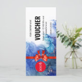 Gutscheinschein für Blaumarmor (Stehend Vorderseite)