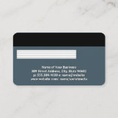 Gutschrift | Debitkarte | global Visitenkarte (Rückseite)