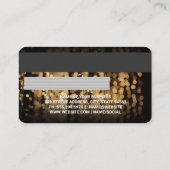 Gutschrift | Debitkarte | Hanging Lights Visitenkarte (Rückseite)