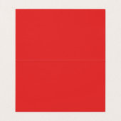 Gutschrift | Debitkarte | Rot Visitenkarten (Innenseite Aufgefaltet)