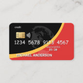 Gutschrift | Debitkarte Visitenkarte (Vorderseite)