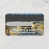 Gutschrift | Debitkarte | Währung | Bestandsaufzei Visitenkarte (Rückseite)