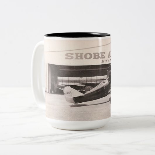 Gutsherr LCW300, NC14803 Boston Flughafen Zweifarbige Tasse (Vorderseite Links)