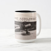 Gutsherr LCW300, NC14803 Boston Flughafen Zweifarbige Tasse (VorderseiteRechts)