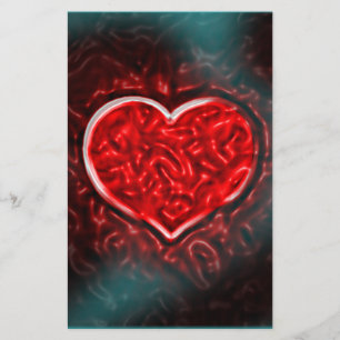 Gutsy Valentine Briefpapier