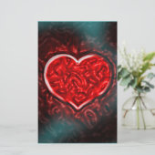 Gutsy Valentine Briefpapier (Stehend Vorderseite)
