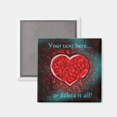 Gutsy Valentine Magnet (Vorderseite/Rückseite)
