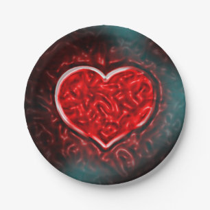 Gutsy Valentine Pappteller