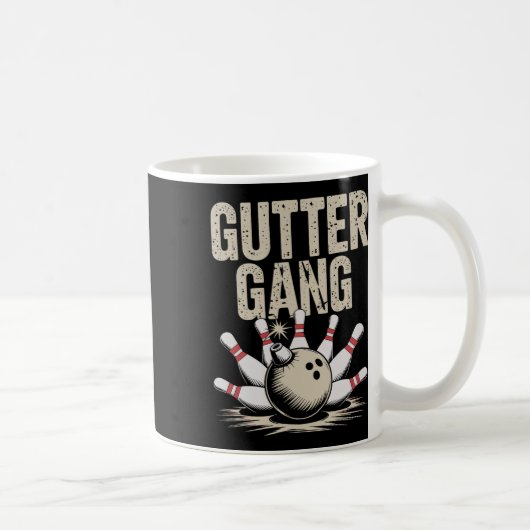 Gutter Gang Bowling 1  Kaffeetasse (Rechts)