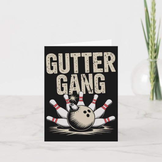 Gutter Gang Bowling 1 Karte (Vorderseite)