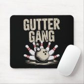 Gutter Gang Bowling 1 Mousepad (Mit Mouse)