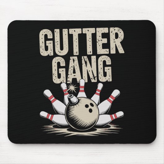 Gutter Gang Bowling 1 Mousepad (Vorne)