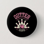 Gutter Gang Bowling 3 Button (Vorderseite)