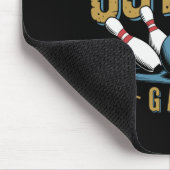 Gutter Gang Bowling Lustiger Bowler 1  Mousepad (Ecke)