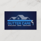 Gutter Reinigung Reparatur Installation Service Bu Visitenkarte (Vorderseite)