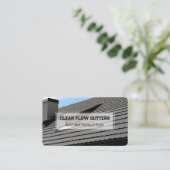 Gutter Roof Visitenkarte (Stehend Vorderseite)