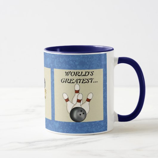 Gutterball Bowler-Tasse Tasse (Rechts)