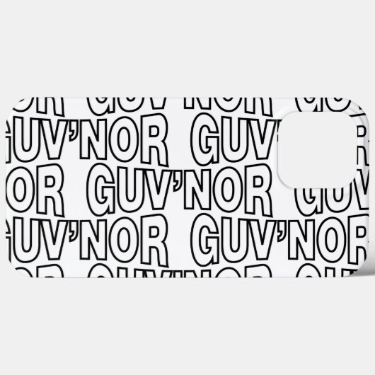 GUV'NOR Case-Mate iPhone HÜLLE (Rückseite (Horizontal))