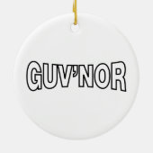 GUV'NOR KERAMIK ORNAMENT (Hinten)