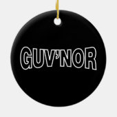 GUV'NOR KERAMIK ORNAMENT (Hinten)