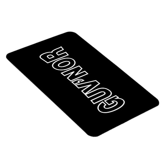 GUV'NOR MAGNET (Rechte Seite)