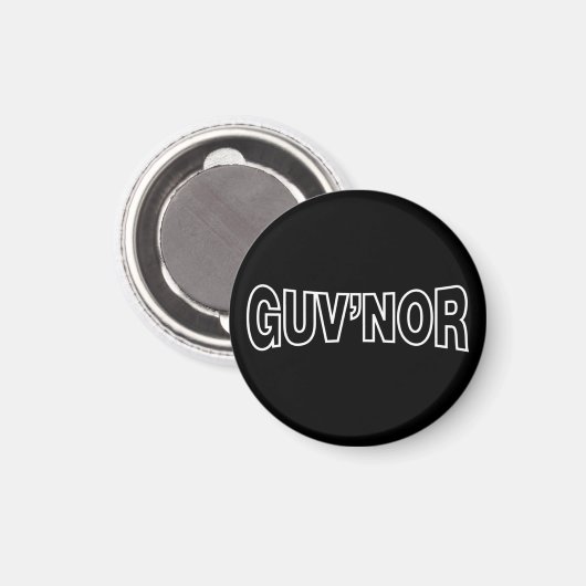 GUV'NOR MAGNET (Vorderseite/Rückseite)