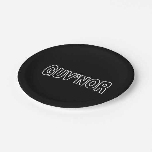 GUV'NOR PAPPTELLER (Schrägansicht)