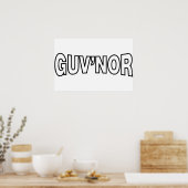GUV'NOR POSTER (Küche)