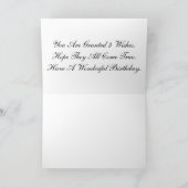 Guy Birthday Card Karte (Innenseite)