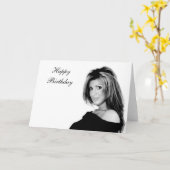 Guy Birthday Card Karte (Gelbe Blume)