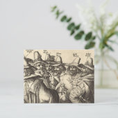 Guy Fawkes Postkarte (Stehend Vorderseite)