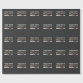 Guy Lover Master Sniper Rifle 2. Änderung Geschenkpapier (Flach)