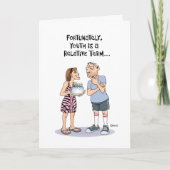 Guy’s 50th Birthday Karte (Vorderseite)