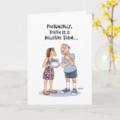 Guy’s 50th Birthday Karte (Gelbe Blume)