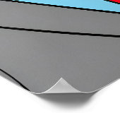 Guy saying OK Pop Art Poster (Ecke)