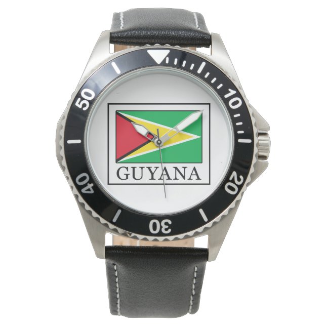 Guyana Armbanduhr (Vorderseite)