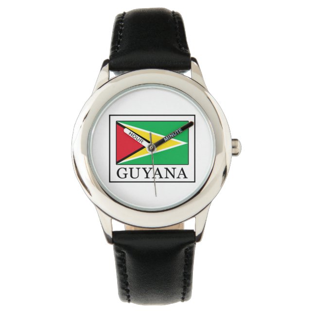 Guyana Armbanduhr (Vorderseite)