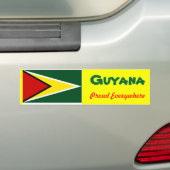 Guyana-Autoaufkleber Autoaufkleber (Auf Auto)