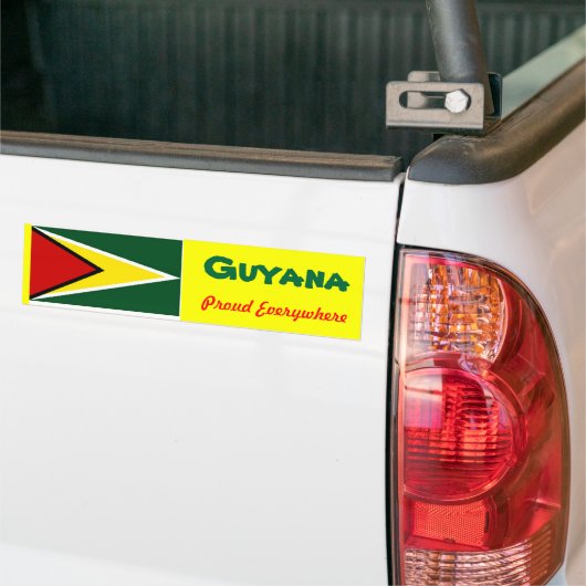Guyana-Autoaufkleber Autoaufkleber (Auf Lkw)