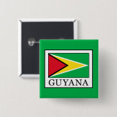 Guyana Button (Vorne & Hinten)