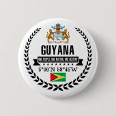 Guyana Button (Vorderseite)
