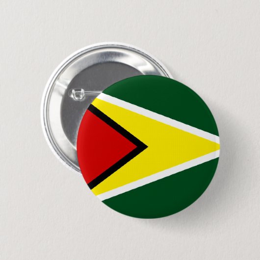 Guyana Button (Vorne & Hinten)