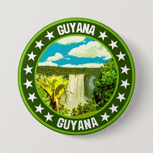 Guyana Button (Vorderseite)