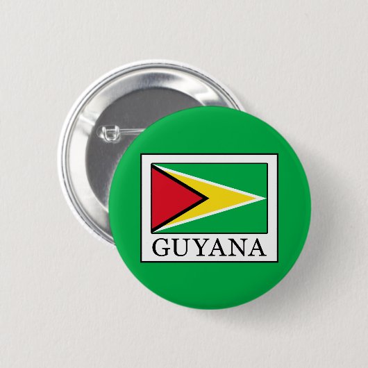 Guyana Button (Vorne & Hinten)