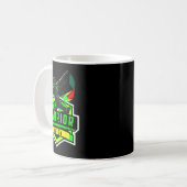 Guyana Cpl T20 Cricket Patriotisch  Kaffeetasse (Vorderseite Links)
