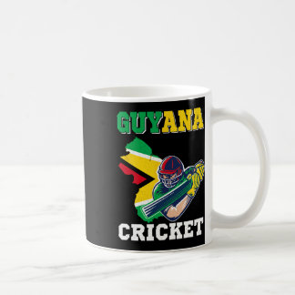 Guyana Cricket Player Flag Jersey Guyana Sports  Kaffeetasse