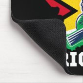Guyana Cricket Player Flag Jersey Guyana Sports Mousepad (Ecke)