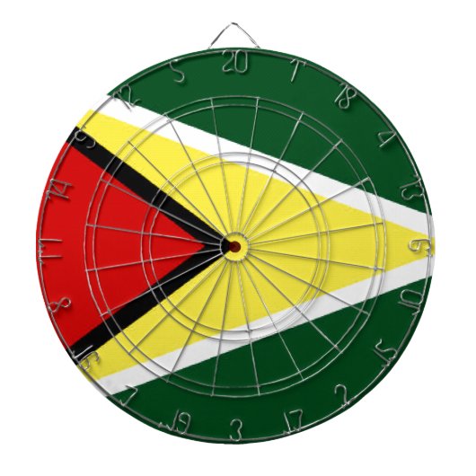 Guyana Dartscheibe (vorne)